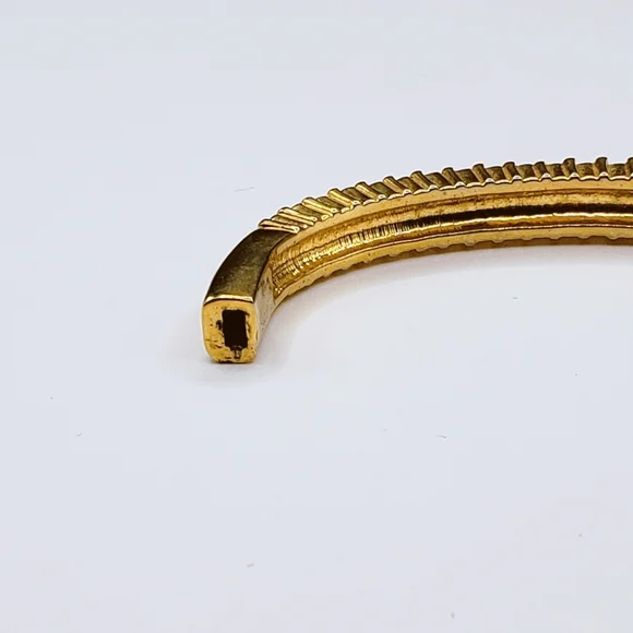 Rhinestone Row Bar Bangle Tennis Bracelet - Picture 7 of 10